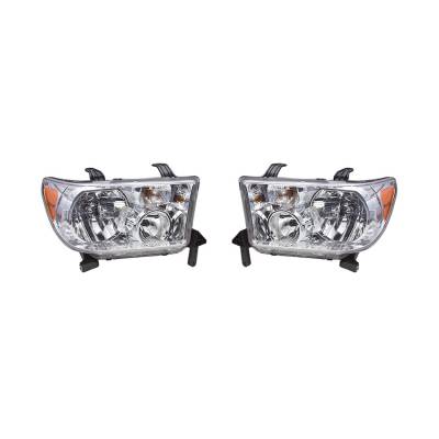 Rareelectrical - New Headlight Pair Fits Toyota Tundra 2007-2013 To2503171 81150-0C051 811100C051