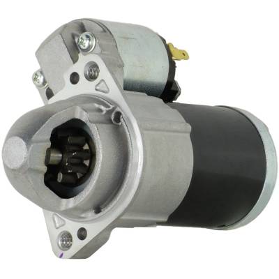 Rareelectrical - Starter Motor Compatible With 2008-2015 Mitsubishi Lancer Evolution X Ralliart 2.0L 4B11t Turbo Dohc