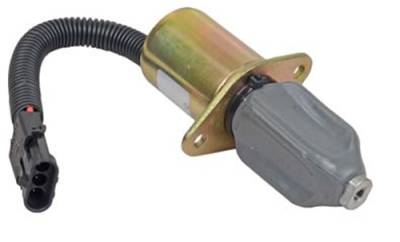 Rareelectrical - Fuel Shut Off Solenoid Compatible With Cummins 5.9L 8.3L Yanmar Bobcat Skid Steer Sa4260-12