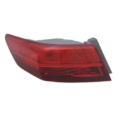Rareelectrical - New Left Tail Light Compatible With Acura Ilx 2013 2014 By Part Numbers Ac2804101 33550Tx6a01