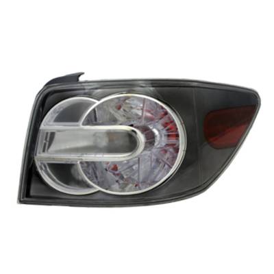Rareelectrical - New Right Tail Light Compatible With Mazda Cx7 2007 2008 2009 By Part Numbers Ma2801138 Eg2151150h