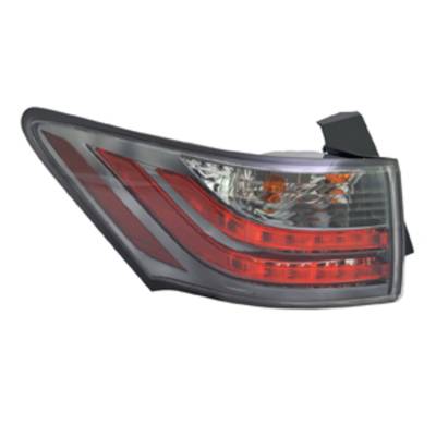 Rareelectrical - New Outer Left Tail Light Compatible With Lexus Ct200h 2011-2015 Lx2804106 81561-76010 8156176010