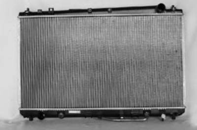 Rareelectrical - New Radiator Assembly Compatible With Toyota 00-04 Avalon 3.0L V6 2995Cc W/ Automatic Trans 2732