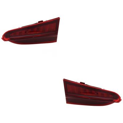 Rareelectrical - New Pair Of Tail Lights Compatible With Hyundai Santa Fe Se Sport Utility 2021-2023 By 92404-S2500