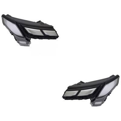 Rareelectrical - New Pair Of Daytime Running Lights Compatible With Hyundai Palisade Ultimate Calligraphy Sport