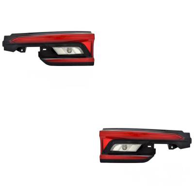Rareelectrical - New Pair Of Tail Light Compatible With Toyota Grand Highlander Hybrid Xle Sport Utility Grand