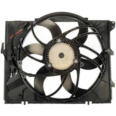 Rareelectrical - New Single Cooling Fan Assembly Compatible With Bmw 330Xi Base 6 Cyl 3.0L 328I Xdrive Base 6 Cyl