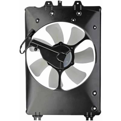 Rareelectrical - New Plastic Blade Cooling Fan Assembly Compatible With Honda Pilot Ex 6 Cyl 3.5L Pilot Ex-L 6 Cyl