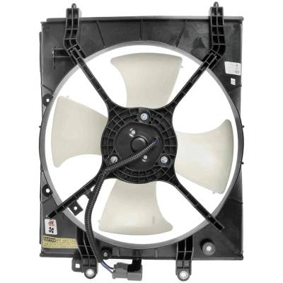 Rareelectrical - New Plastic Blade Cooling Fan Assembly Compatible With Acura Cl Base 6 Cyl 3.2L Cl Premium 6 Cyl