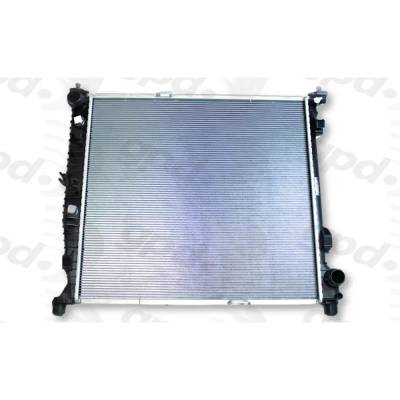 Rareelectrical - New Plastic Tank Radiator Compatible With Mercedes Benz Gle550e 4Matic 6 Cyl 3.0L Gl450 Base 8 Cyl