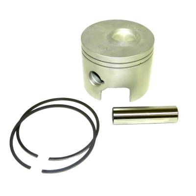 Rareelectrical - Piston Kit Compatible With 2001-2018 Mercury 175 200 Hp Optimax 2.5L V6 Outboard Stbd 3.501 Bore