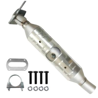 Rareelectrical - Center Direct-Fit Cat Converter Compatible With 2007-2015 Ford 448043 4.6L V8 Sohc 16V Replaces Ford
