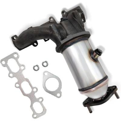 Rareelectrical - Front Direct-Fit Cat Converter Compatible With 2011-2012 Lincoln Ford Taurus Explorer 1.0L 3-Cyl