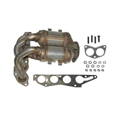 Rareelectrical - Direct-Fit Cat Converter Compatible With 2004-2012 Mitsubishi Galant Eclipse 3.8L V6 Sohc 24V Mivec