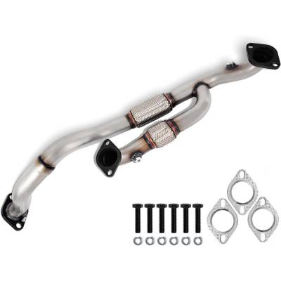 Rareelectrical - Front Direct-Fit Cat Converter Compatible With 2006-2010 Kia Hyundai Sedona 3.5L V6 Dohc 24V