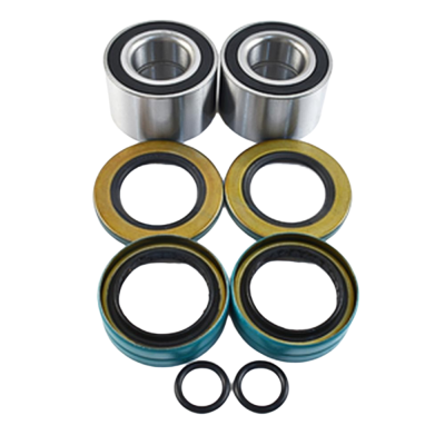 Rareelectrical - New Atv Front Wheel Bearing Kit Compatible With 2002-2005 Can-Am Quest Traxter 500 650 Bearings