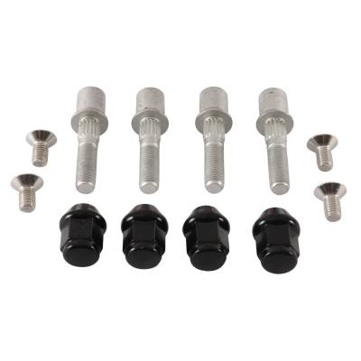 Rareelectrical - Compatible With Can-Am Atv Wheel Stud Kit M10x1.25 Grade 12.9 Front Rear 4-137 Bolt Pattern