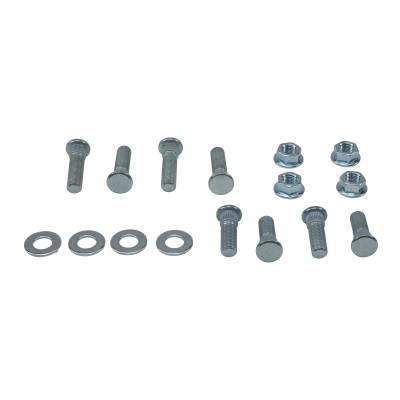 Rareelectrical - Compatible With 2006-2009 Polaris Professional Grade 4Pc Wheel Stud And Lug Nut Fastener Replacement