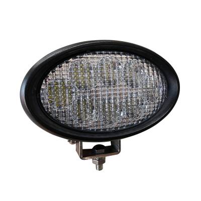 Rareelectrical - Led Handrail Light 24W 2450 Lumens Oval Flood 12-24V Compatible With Jcb 926 930 940 950