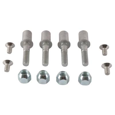 Rareelectrical - Wheel Stud And Lug Nut Kit 8 Studs 4 Lug Nuts M10x1.25 36Mm Length 9.6Mm Shaft Diameter Grade 12.9