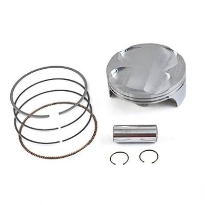 Rareelectrical - New Piston Kit 76.97Mm Compatible With Kawasaki Kx250f Motocross Dirt Bike 2015-2016 249Cc
