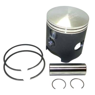 Rareelectrical - New 66.35Mm Bore Piston Kit Compatible With Kawasaki Kx 250Cc 2005-2008 By S4f06640017a