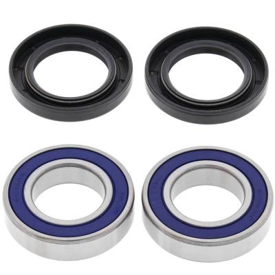 Rareelectrical - Rear Wheel Bearing Kit Compatible With 2004-2019 Polaris Sportsman 90 89Cc Predator 90 Outlaw 90 110