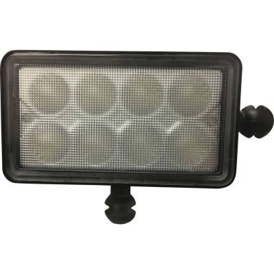 Rareelectrical - Led Flood Light 3200 Lumens 40W Dual Mount Plug Play Compatible With John Deere 8100 8110 8200 8210
