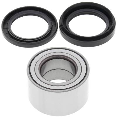 Rareelectrical - Front Wheel Bearing Kit Compatible With Suzuki Lta700x Kingquad 700 695Cc V-Twin 4X4 2005-2007