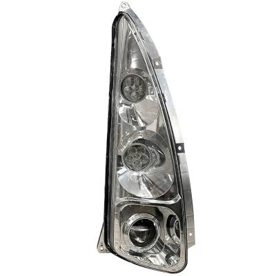 Rareelectrical - 62W 5900 Lumen Right Led Headlight Compatible With New Holland T8010 T8020 T8030 T8040 T8050 T9390