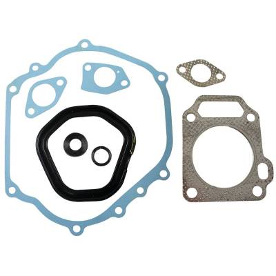 Rareelectrical - Complete Gasket Set With Head Crankcase Valve Cover Compatible With Honda Gx270 9Hp 270Cc Ohv 77Mm