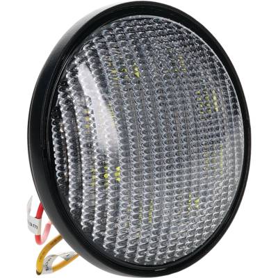 Rareelectrical - Led Sealed Round Hi/Lo Beam 24W 2200 Lumens Compatible With John Deere 3300 4400 6600 7700 8820