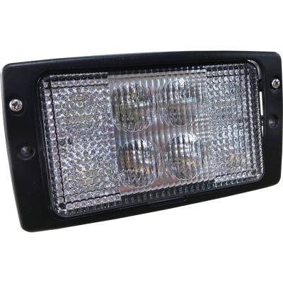 Rareelectrical - Led Flush Mount Hi Lo Light 3500 Lumens 40W H4 Compatible With Massey Ferguson 6235 6245 6255 6260