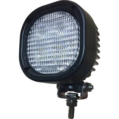 Rareelectrical - Led Square Bottom Mount Light Compatible With John Deere 310G 310J 310K 310L 310Sg 310Sj 310Sk 310Sl