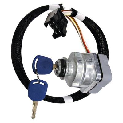 Rareelectrical - 12V Ignition Switch With Keys Compatible With New Holland T7.170 T7.185 T7.200 T7.210 T7.220 T7.235