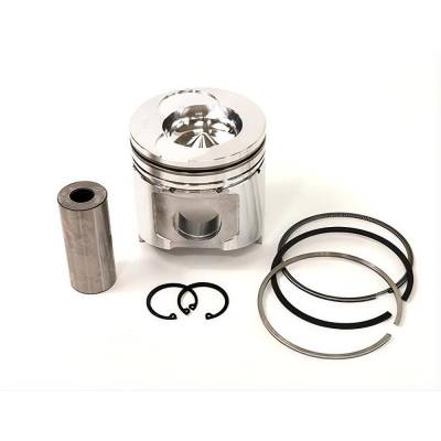 Rareelectrical - 106Mm Piston With Rings Pin Compatible With Komatsu Wb93r-2 Wb97r-2 Wb150ps-2 Backhoe Loader 4D106t