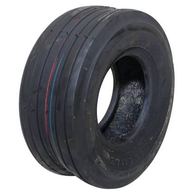 Rareelectrical - Tire Compatible With Carlisle 5180111 Straight Rib 11X4.00-5 Toro Timecutter John Deere Hustler Scag