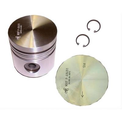 Rareelectrical - 79.375Mm Engine Piston Compatible With Bobcat 825 Skid Steer Loader 4.108 1.76L 4-Cylinder Naturally