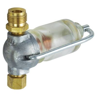 Rareelectrical - Glass Fuel Sediment Bowl Compatible With Ford 2600 3600 3600V 4600 4600Su 6600 2000 3000 5000 158