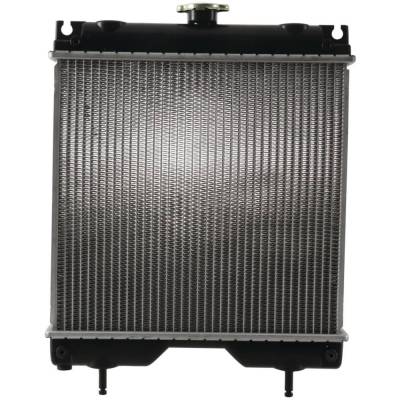 Rareelectrical - Radiator Compatible With Kubota Bx2200d Bx2230d Bx22d Bx23d 22Hp D905 D722 3-Cylinder 0.9L 0.7L