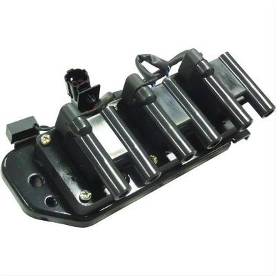 Rareelectrical - Ignition Coil Compatible With 1999-2005 Hyundai Gasoline Sonata 2.5L V6 Coil Pack 4-Pin C1227