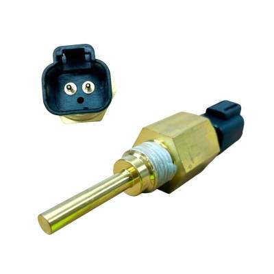 Rareelectrical - Water Temperature Sensor Compatible With 2004-2020 Perkins 404D-22 400 Series Diesel 2-Pin M14x1.5