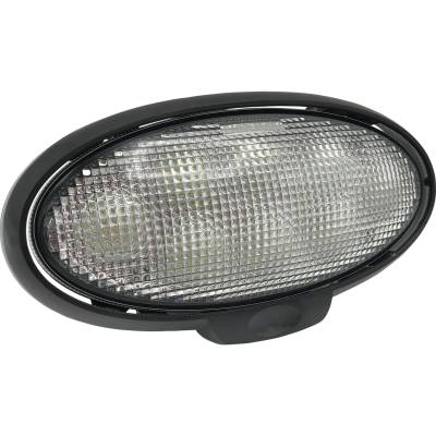 Rareelectrical - Amber Led Oval Cab Light Flush Mount 40W Spot Flood Compatible With John Deere 9360R 9420R 9470R