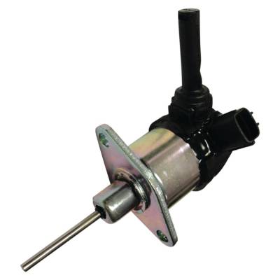 Rareelectrical - Fuel Shutoff Solenoid 12 Volt 2 Terminal Fits Kubota L3240 L3540 L3700su L3800 L3901 L3940 L4240
