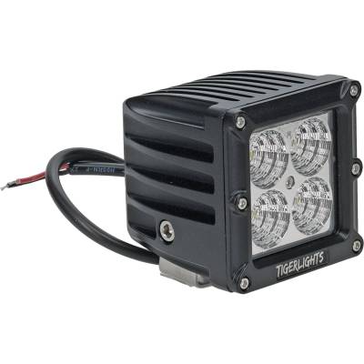 Rareelectrical - Led Flood Light 16 Watt 900 Lumens 3 Inch Square Compact Compatible With 12V 24V Truck Tractor Boat