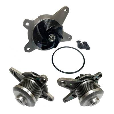 Rareelectrical - Water Pump Compatible With John Deere T550/T560/W540 6068 Tier 4 (6.8L 6-Cylinder) Combine Replaces
