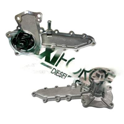 Rareelectrical - Water Pump Compatible With Kubota Svl75/Svl75-2/Svl75-2C V3300 / V3307 / V3600 / V3800 4-Cyl Diesel