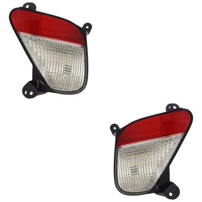 Rareelectrical - New Pair Of Back Up Lights Compatible With Mitsubishi Eclipse Cross Gt Sport Utility Eclipse Cross