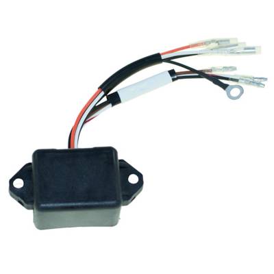 Rareelectrical - Cdi Module Power Pack Compatible With Yamaha 9.9Hp 15Hp 25Hp 2-Stroke 2-Cyl Outboard Mariner