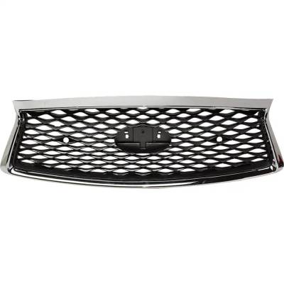Rareelectrical - New Grille Assembly Compatible With Infiniti Q50 Red Sport 400 6 Cyl 3.0L Q50 Hybrid 6 Cyl 3.5L Q50